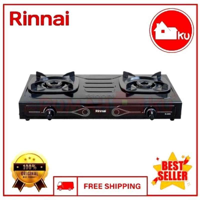 Promo Kompor RINNAI RI-202S Kompor Portable gas 2 Tungku Diskon 5% di  Seller WEDGES JOKO STORE - Kedoya Utara, Kota Jakarta Barat | Blibli