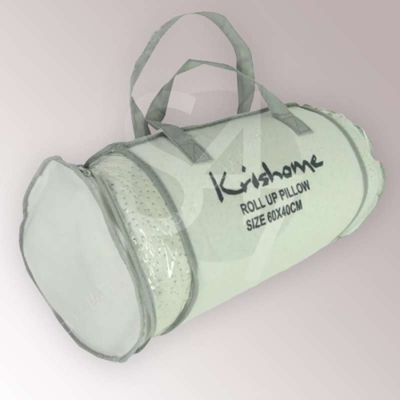 Roll shop up pillow