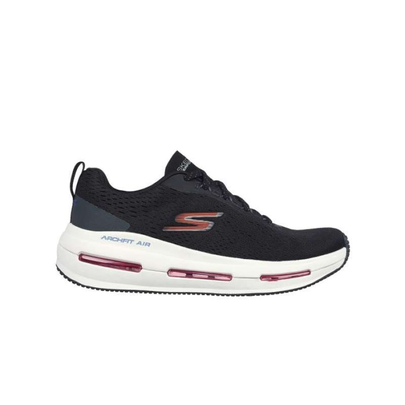 Jual Sepatu Lari Pria SKECHERS GO RUN MAX CUSHIONING BLACK