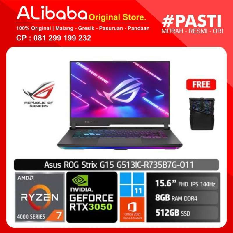 asus rog strix amd ryzen 4800h processor price