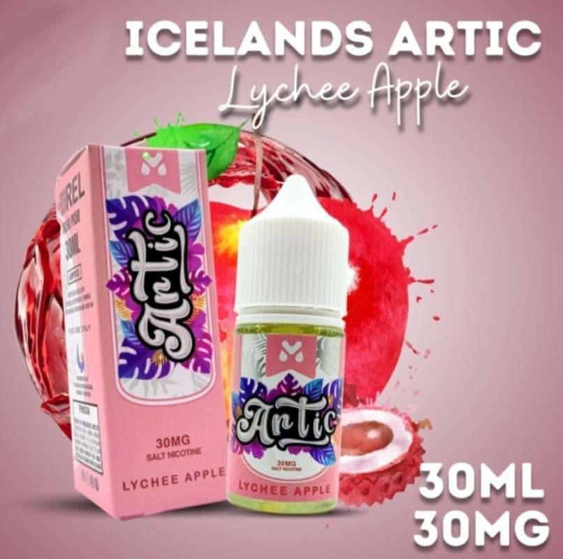 Icelands Artic Lychee Apple 30mg 30ml Salt Ice Iceland