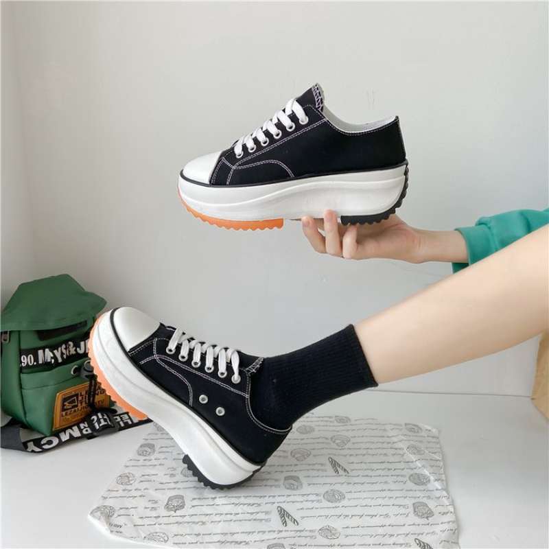 Promo Gst Seulgi Sepatu Sneakers Canvas Hak Tinggi Model Low Casual Sporty Women Shoes 37 40 1216 Diskon 25 Di Seller Gudangstock Allse Kota Jakarta Utara Blibli