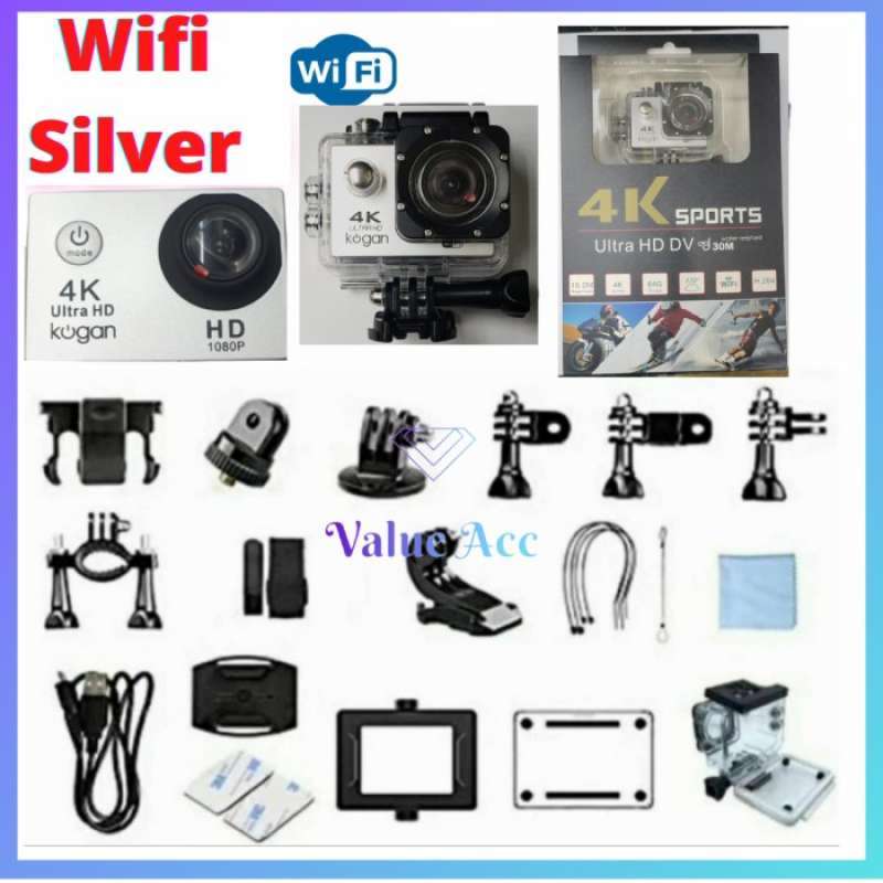 Jual Kamera Sport Wifi 4k Ultra KOGAN Sport Cam Go Pro di