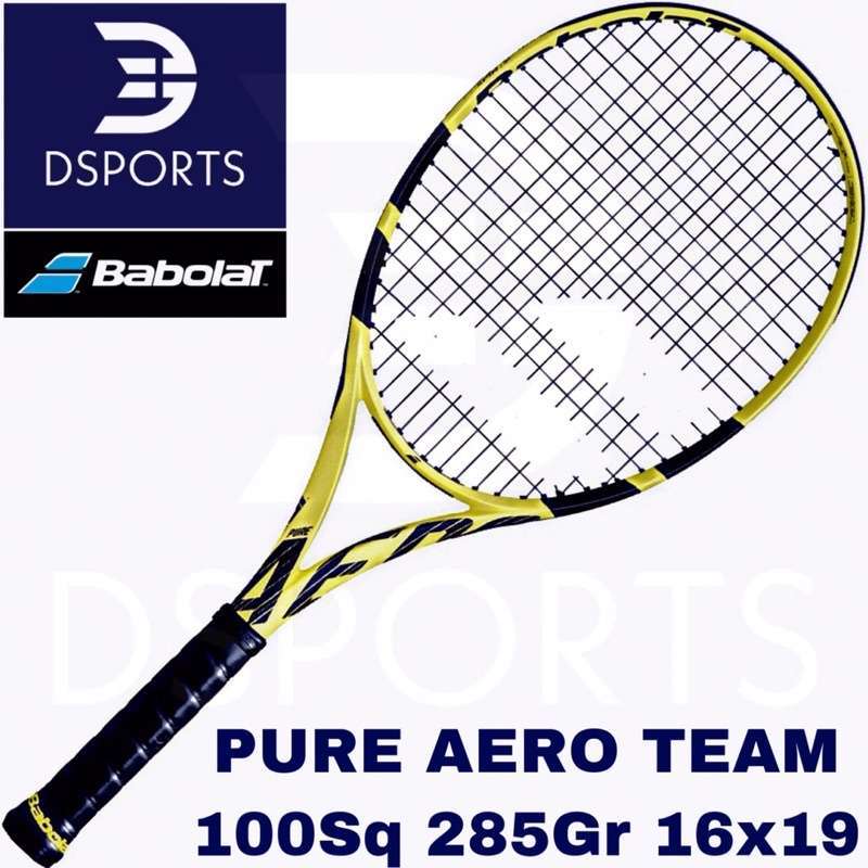 Promo Babolat Pure Aero Team 285 G 2019 285Gr Racket Tennis