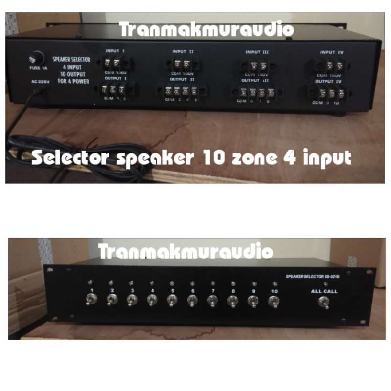 10 zone speaker selector hotsell