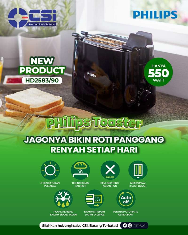 Harga toaster deals philips