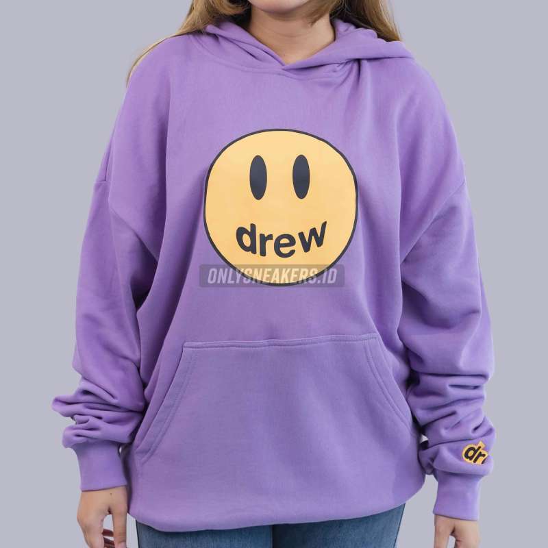 Drew house purple hoodie new arrivals