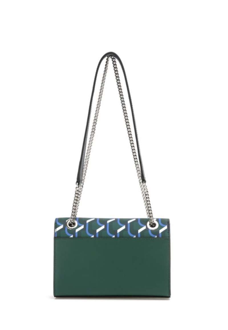 韓国大人気[rosa.K]AMELIE MONOGRAM SHOULDER BLUE MOUNTAIN_MM Promo Rosa.k Amelie Monogram Shoulder Blue Mountain Ss