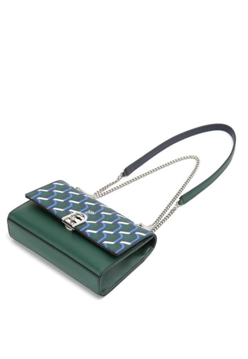 韓国大人気[rosa.K]AMELIE MONOGRAM SHOULDER BLUE MOUNTAIN_MM Promo Rosa.k Amelie Monogram Shoulder Blue Mountain Ss