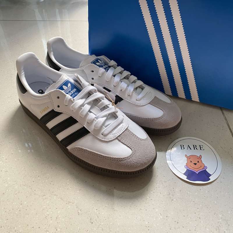Adidas Samba OG Cloud White Core Black [B75806]