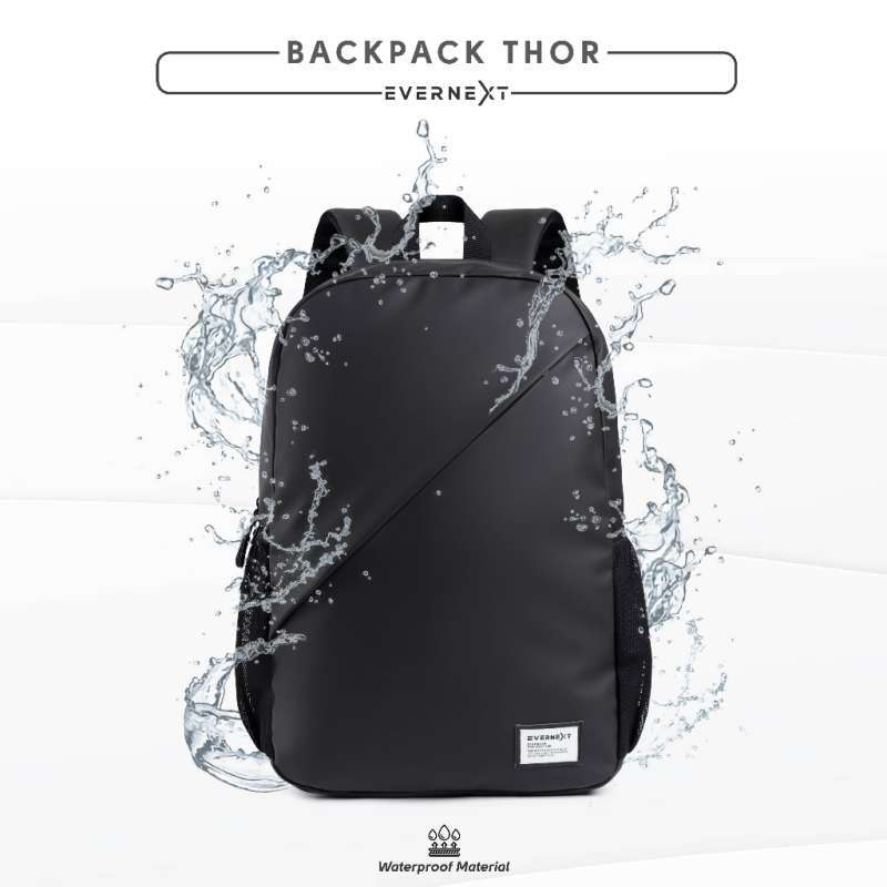Tas Ransel Laptop Pria Waterproof Tas Outdoor Pria Anti Air Backpack Thor Pria Tas Sekolah Kuliah Kerja