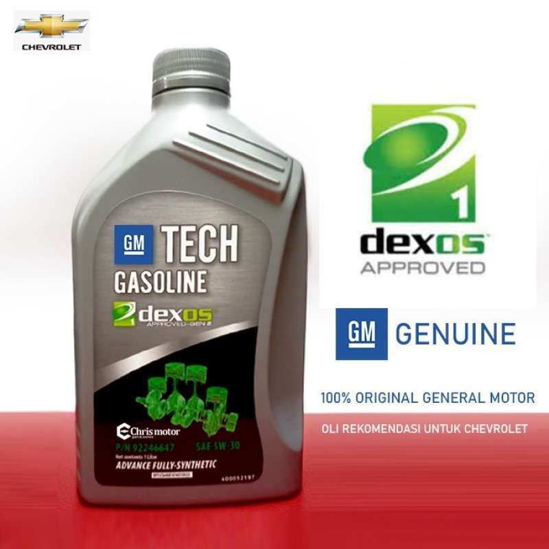 Promo New Oli Oil Gm Tech Dexos 1 Gen 2 5W30 4 Liter - GM TECH