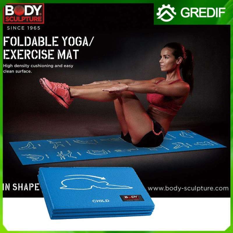 Promo BODY SCULPTURE FOLDABLE YOGA MAT EXERCISE MATRAS OLAHRAGA