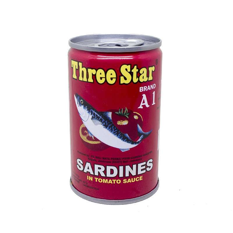 Three Star Sarden Sambal Tomat