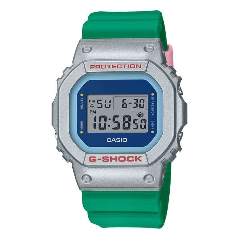 CASIO ORIGINAL CASIO G-SHOCK DW-5600EU-8A3DR JAM TANGAN PRIA