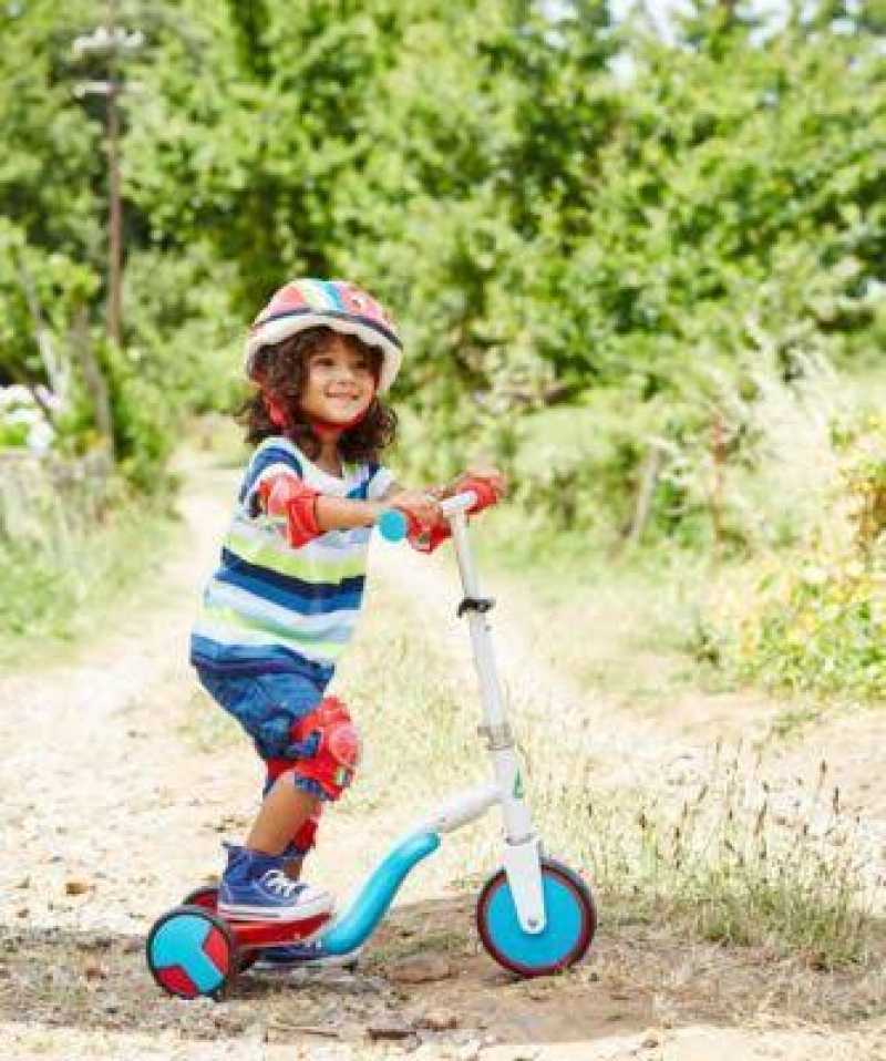 Elc top scooter trike