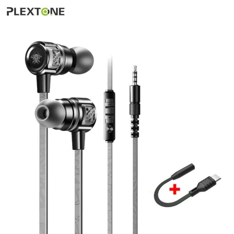 Jual Terbaik Plextone G20 Type C Earphone Gaming Headset Headphone