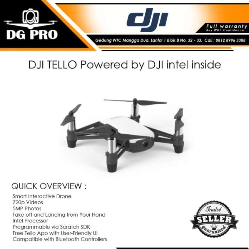 Jual Termurah Dji Tello Powered By Dji Intel Inside Sale di Seller