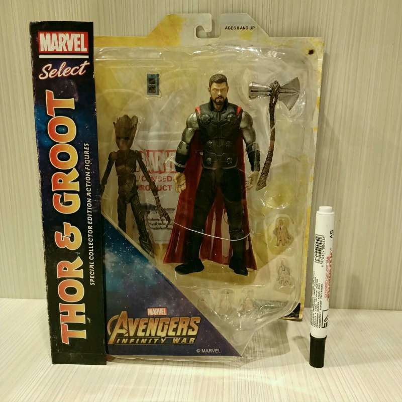Diamond select store thor and groot