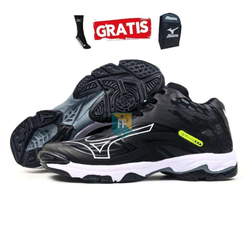 Sepatu voli Mizuno wave lighting z7 Pria dan wanita terbaru Blue white 39