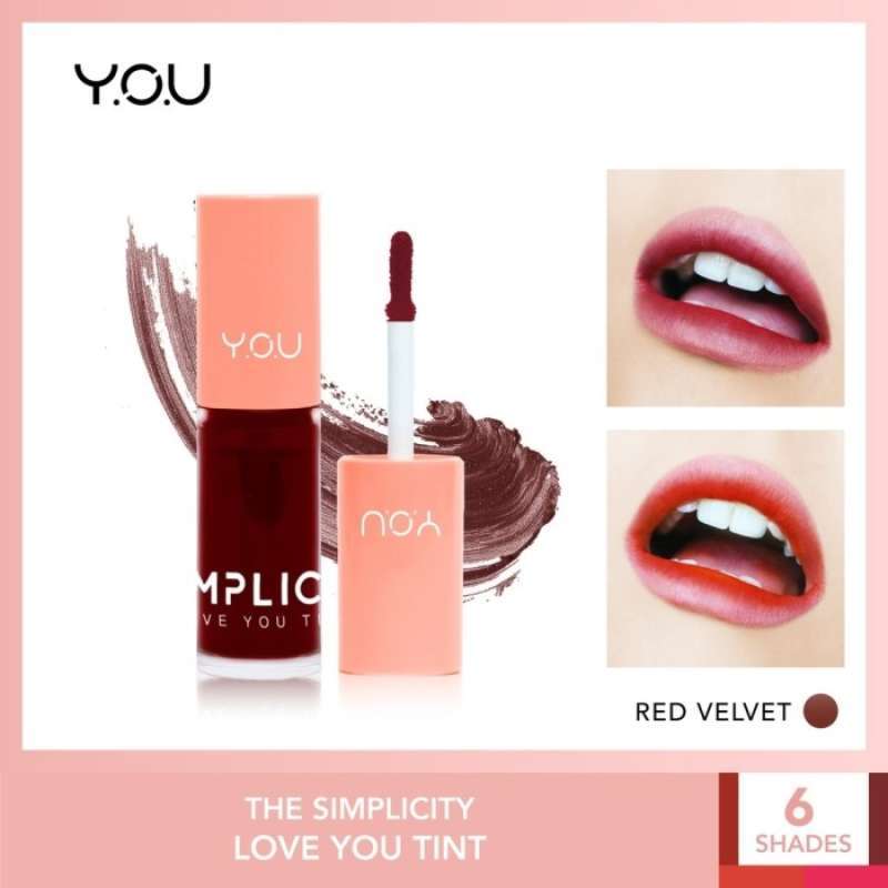 Jual YOU The Simplicity Love You Tint 6gr Y.O.U Lip Tint 04