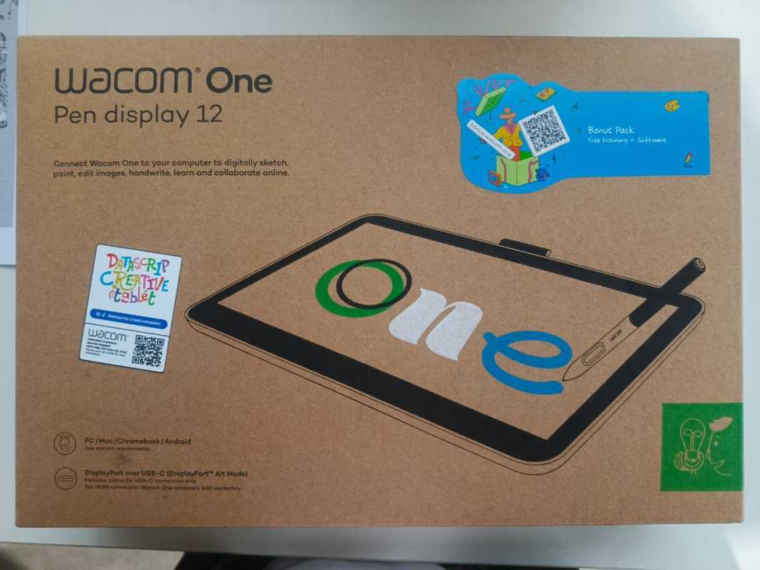 WACOM ワコム Wacom One 液晶ペンタブレット 12 [DTC121W4D]｜ツクモ