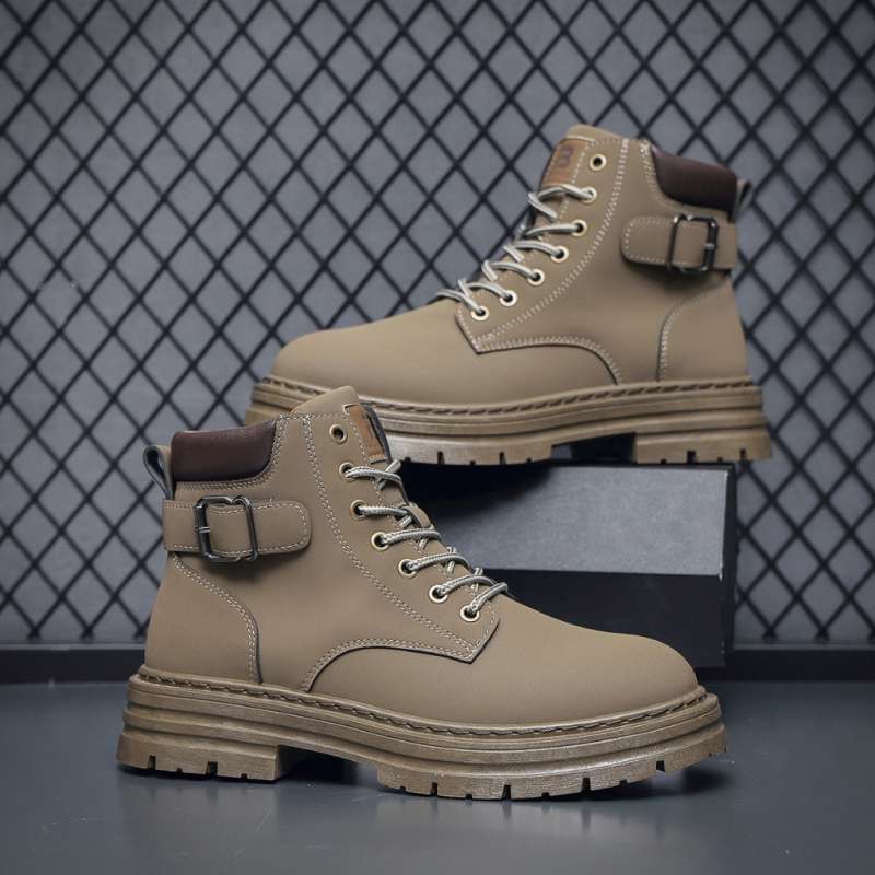 Boots Pria Sepatu Boots Korean Style SUPERVICE JB889 Sepatu Boots