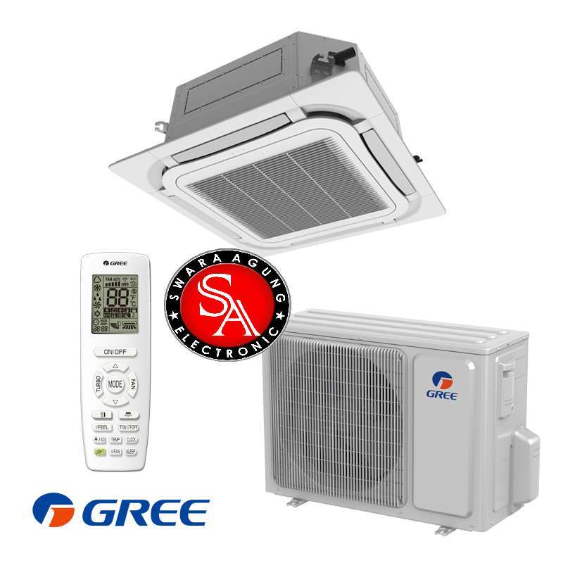 AC Cassette PK GREE Type GU71T//AK Garansi 10Tahun (Unit Only) Medan