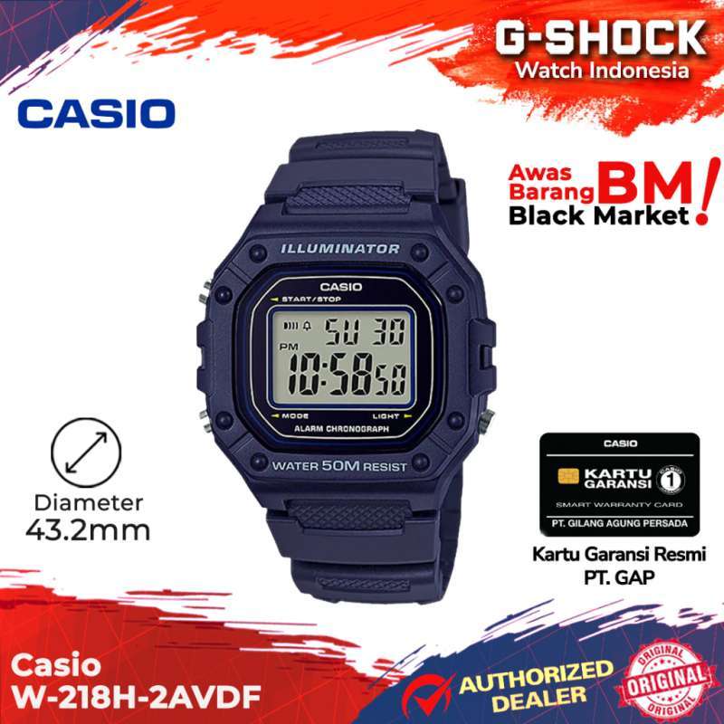 Casio w218h 2avdf sales
