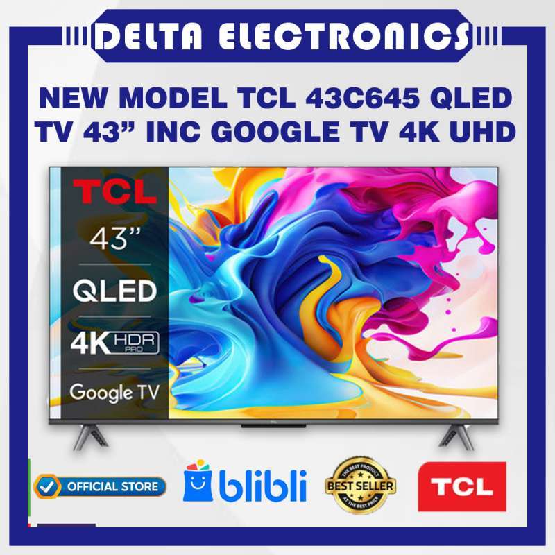 43 C645 QLED 4K Google TV - TCL Electronics