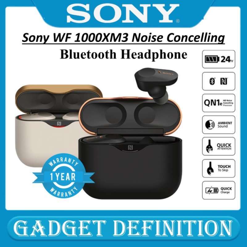 SONY WF 1000XM3 Truly Wireless Noise Canceling TWS 1000XM3 Original