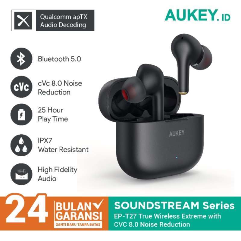 Jual Tws Aukey Ep T 27 Spesifikasi Original Murah Diskon Harga