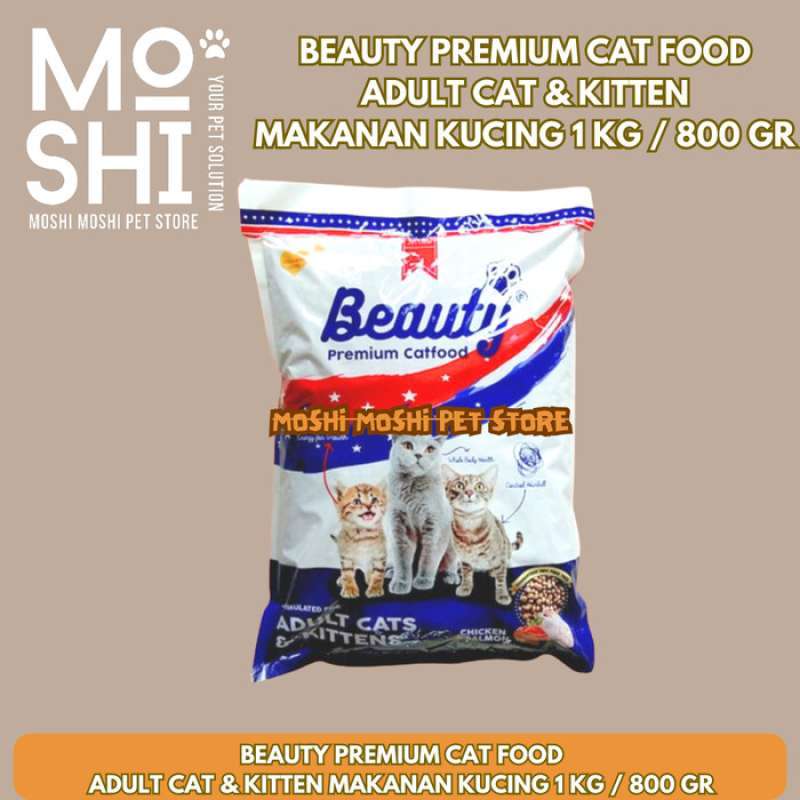 Beauty premium cat food sales