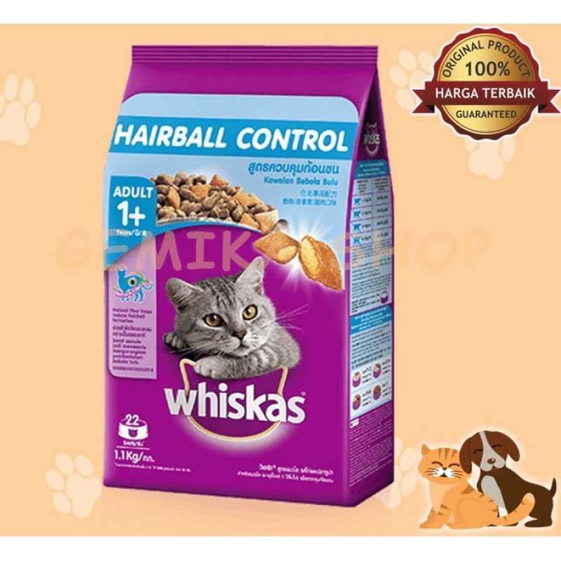 Whiskas top hairball control