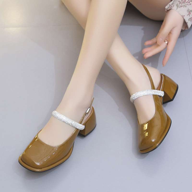 Promo Gst 898 Sepatu High Heels Glossy Wanita Korean Style Brown 38 Diskon 29 Di Seller Gudangstock Allse Kota Jakarta Utara Blibli