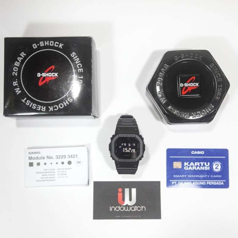 Promo CASIO G SHOCK DW 5600BB 1DR Diskon 50 di Seller