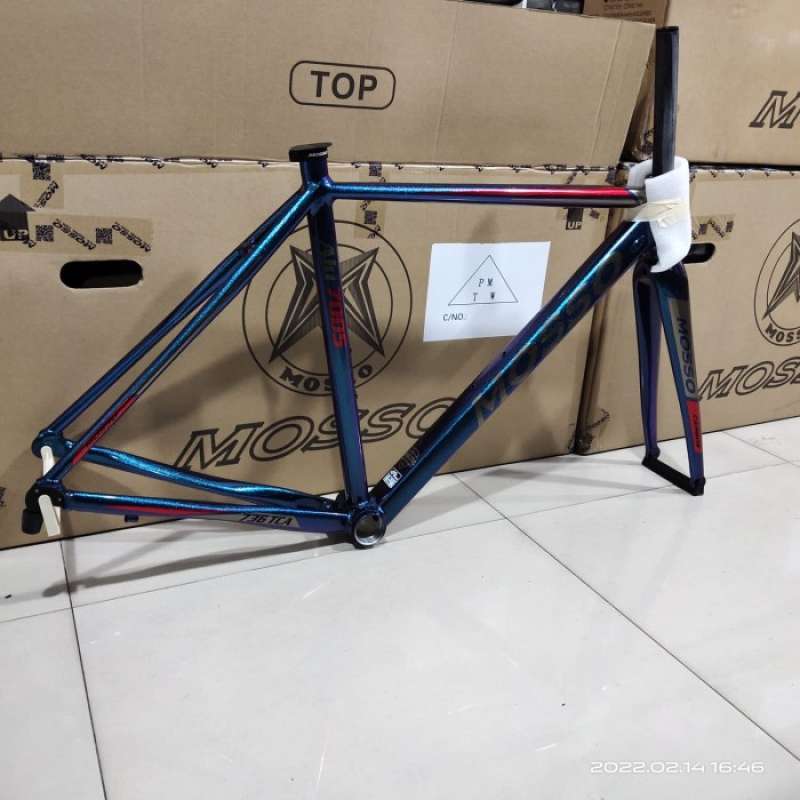 Frame Mosso 736 Rimbrake Fork Carbon Frame Roadbike Terbaik