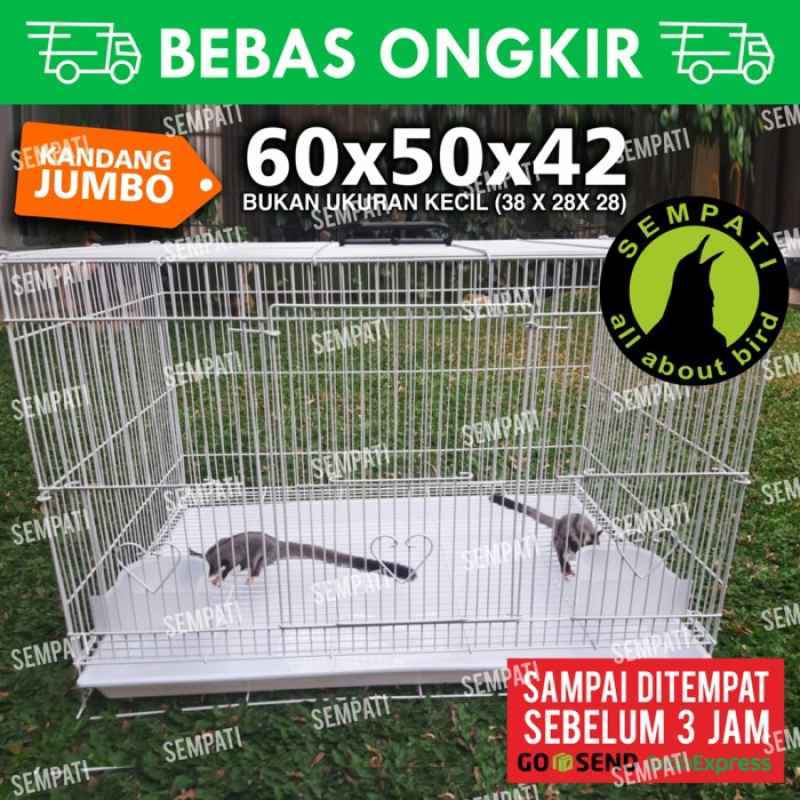 SANGKAR SUGAR GLIDER KANDANG SUGAR GLIDER BESAR JUMBO BESI UMBARAN