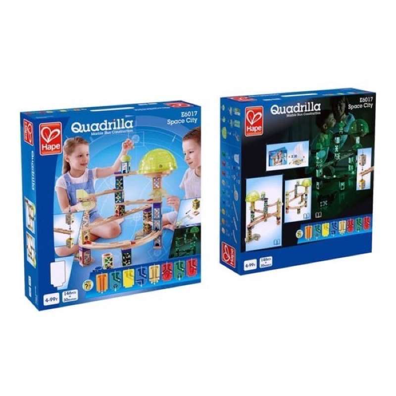 Promo Hape Quadrilla Wooden Marble Run Space City E6017 Pretend Toys Diskon 23 Di Seller Nawangshop Harapan Jaya Kota Bekasi Blibli