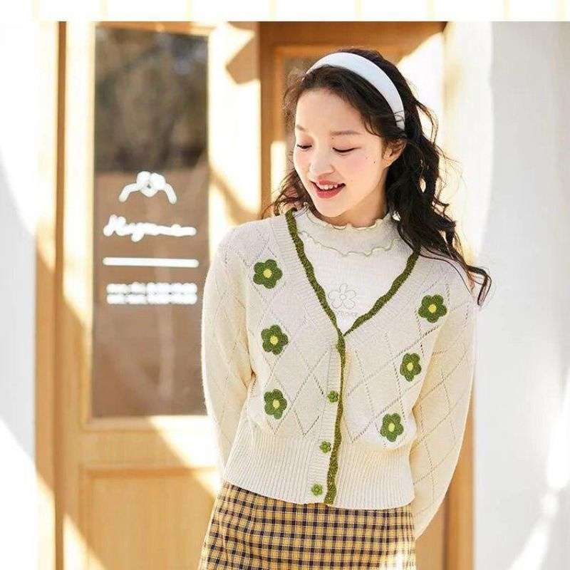 Cardigan korean style online discount