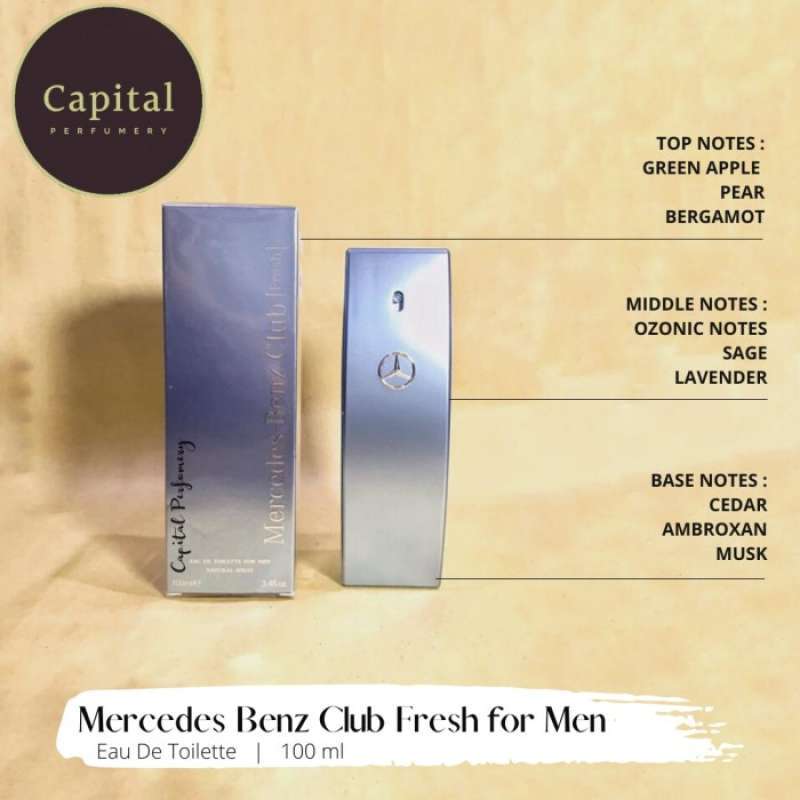 Mercedes benz club fresh 100 ml on sale
