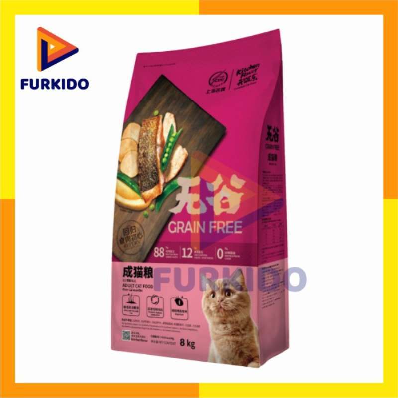 Promo Kitchen Flavor Grain Free Adult Cat Food 8 Kg Makanan Kering Kucing Diskon 38 Di Seller Ola Store Jatimulyo Kab. Kebumen Blibli