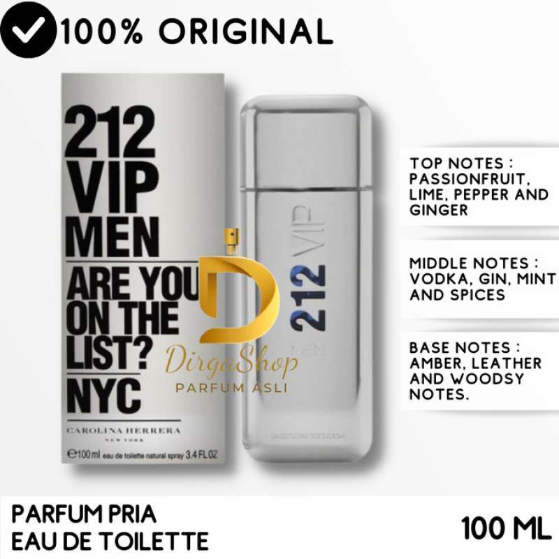 212 vip men harga on sale