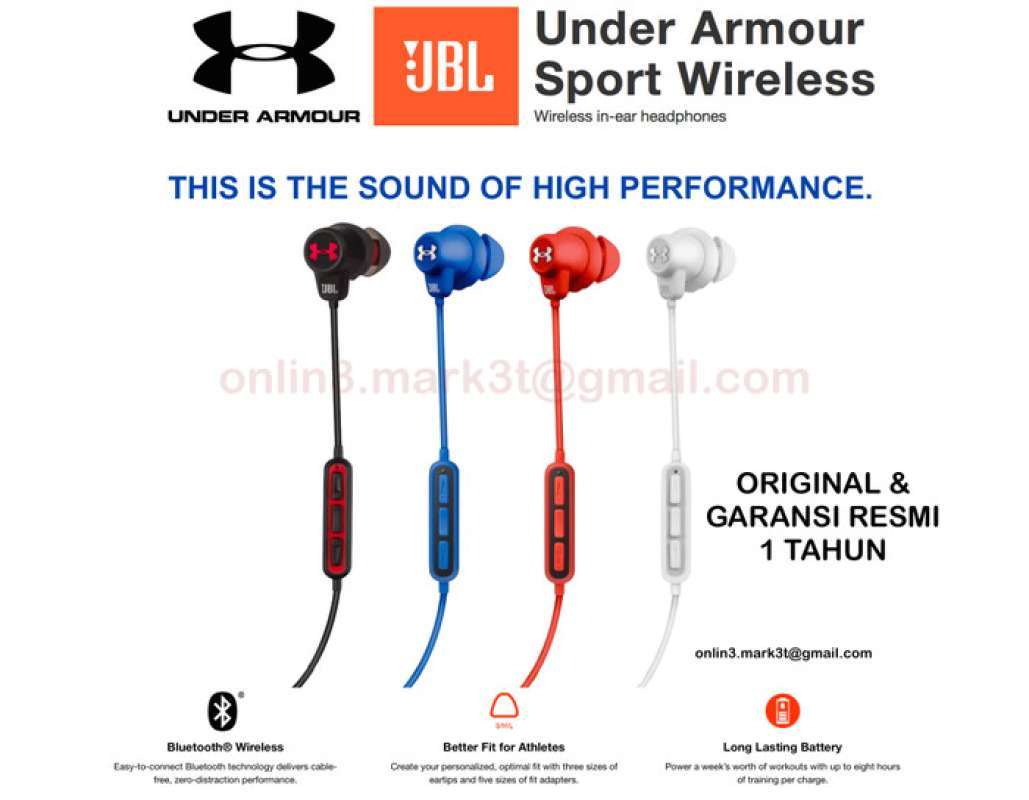Jbl under armour sales sport wireless harga