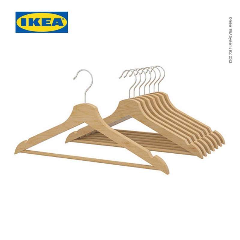 Promo Ikea Bumerang Gantungan Baju Dari Bahan Kayu Isi 8pcs Diskon 6 Di Seller Rumix Cengkareng Timur Kota Jakarta Barat Blibli