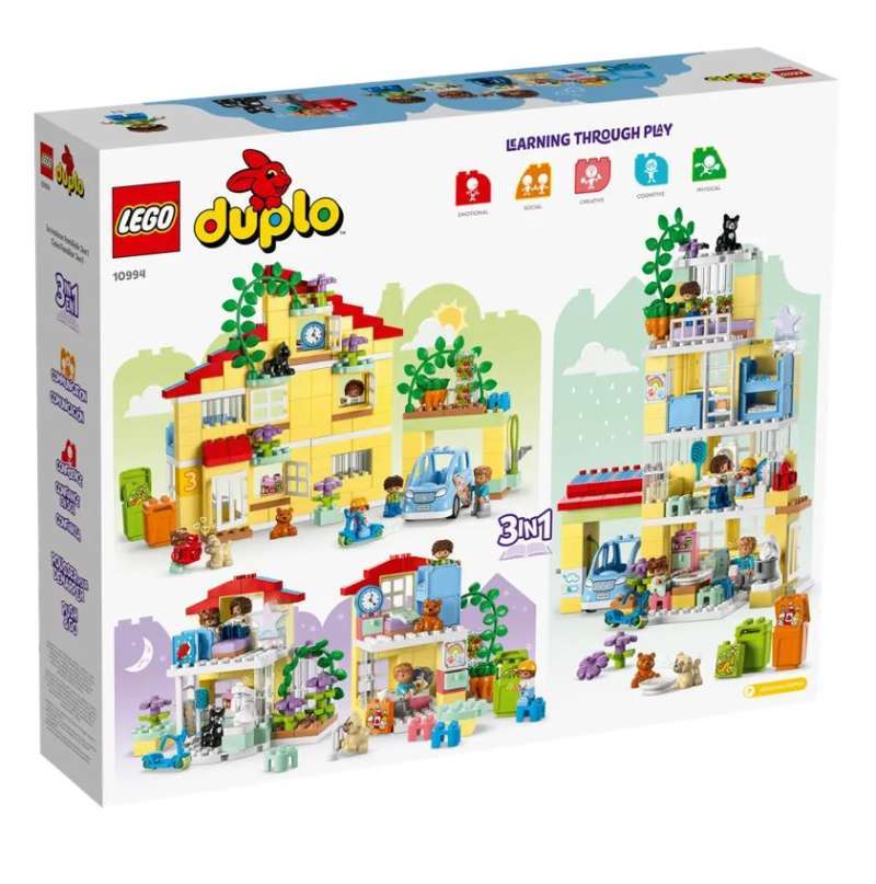 Promo LEGO 10994 Duplo Town 3in1 Family House Mainan Anak Balita