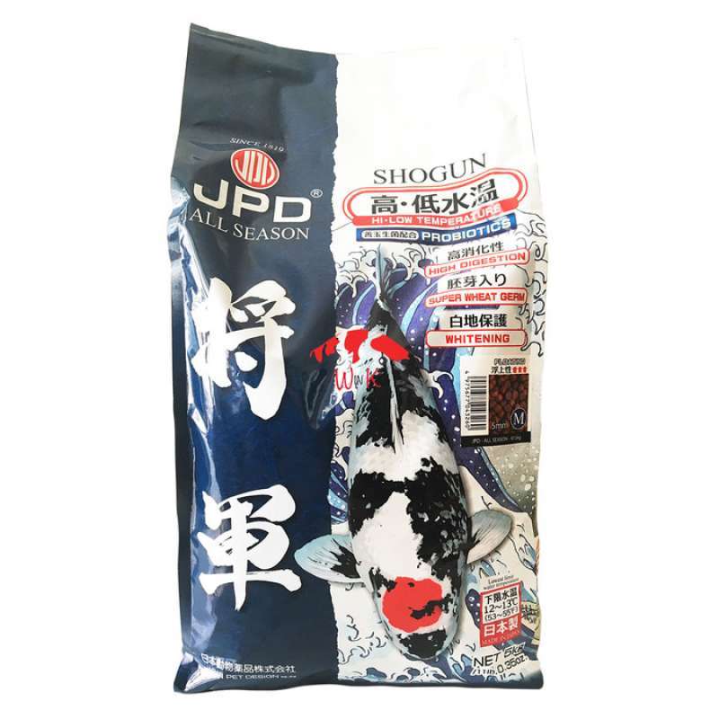 Promo JPD Shogun Super Wheatgerm 5kg M pakan koi Japan