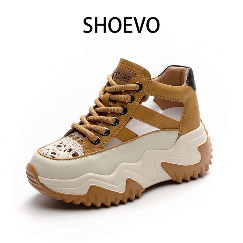 Sepatu sport high heels sales