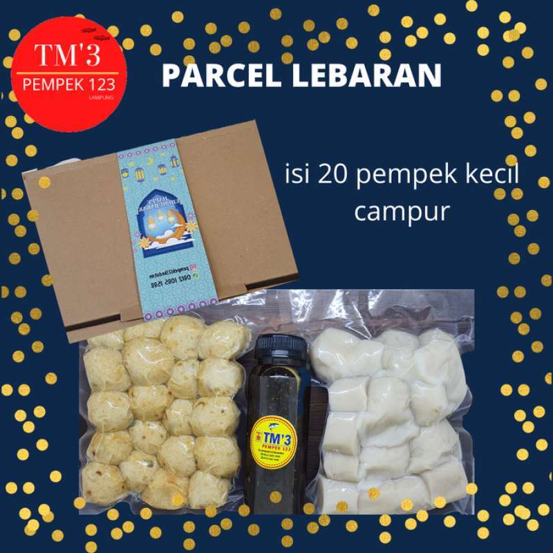 Promo PARCEL LEBARAN PEMPEK 123 HAMPERS LEBARAN ENAK Diskon 33 di