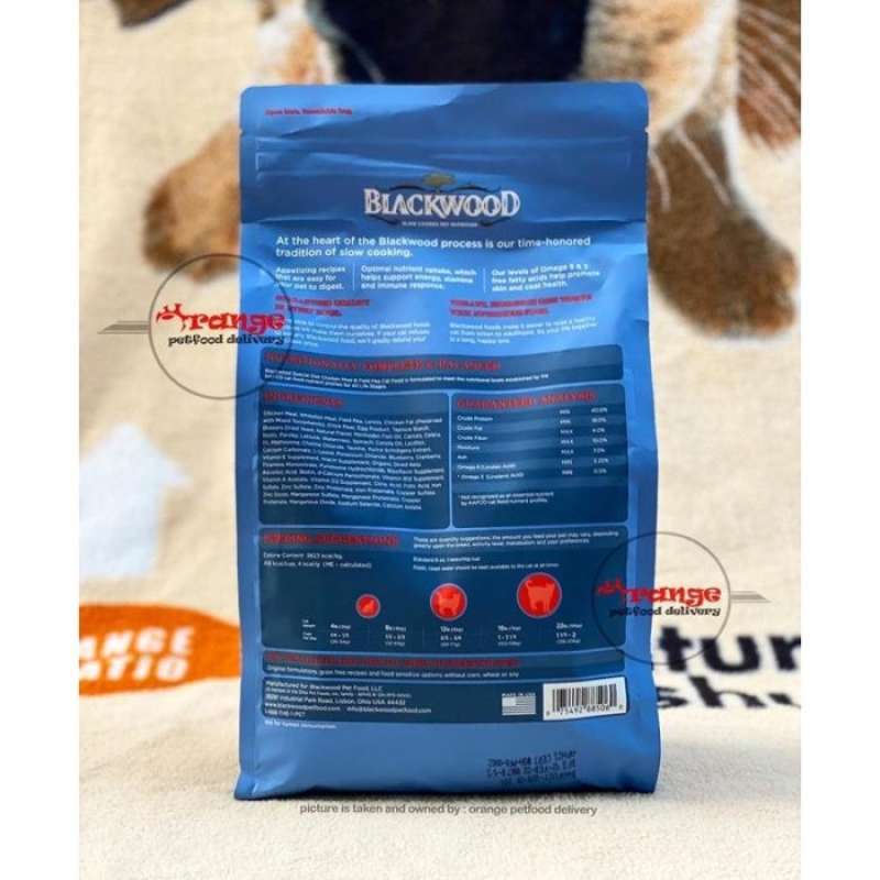Blackwood grain free cat food cheap